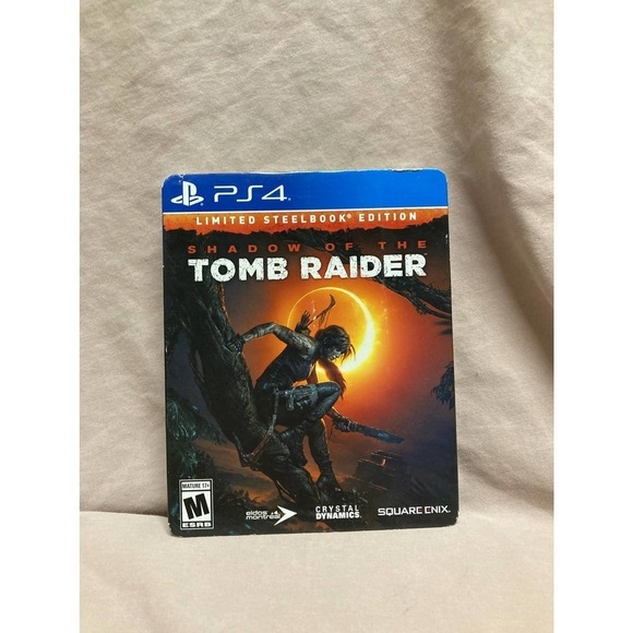 Shadow of The Tomb Raider PS4 Limited Steelbook Edition Playstation4 2018 CIB